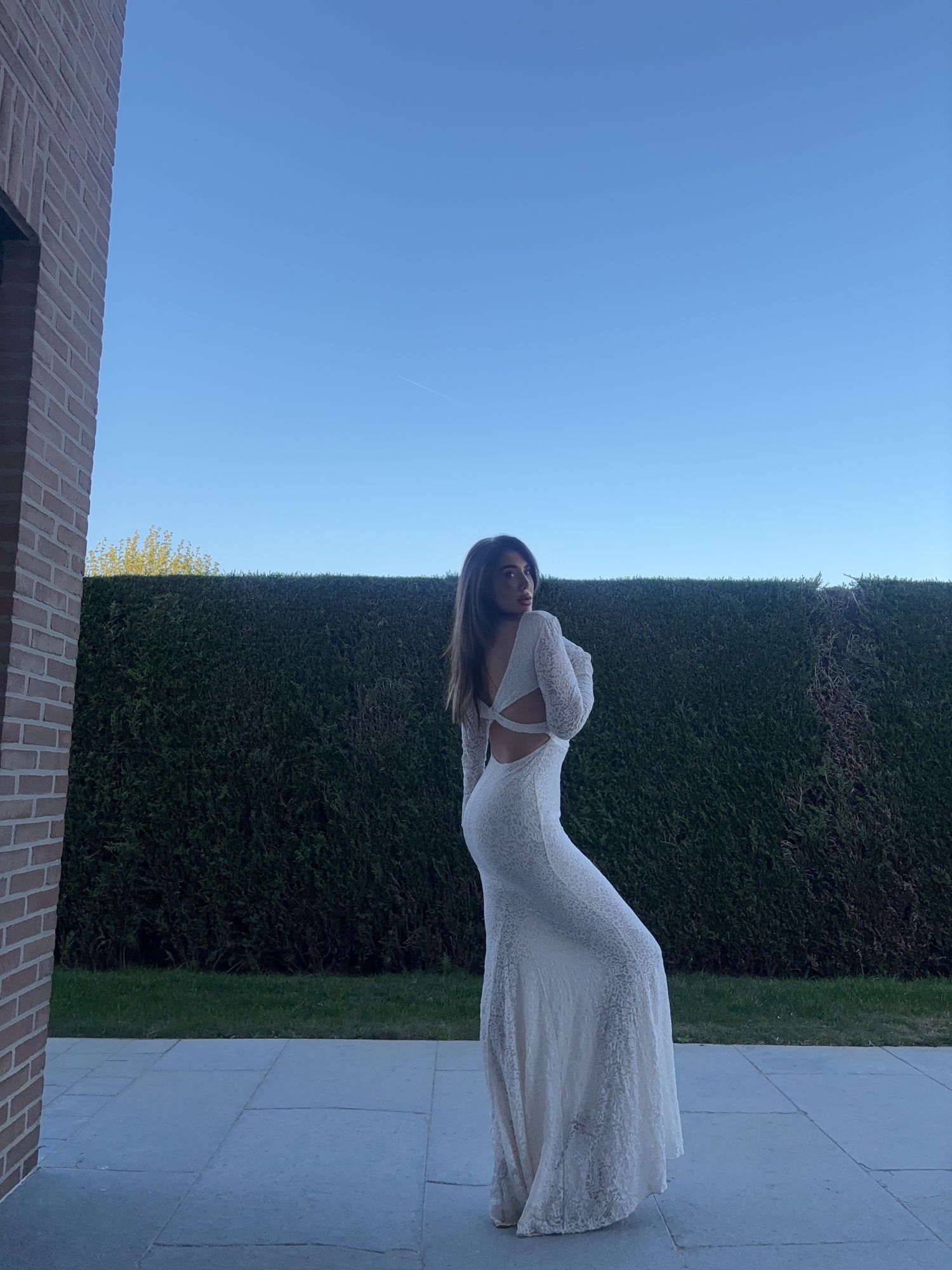 Isolde Premium Lace Long-Sleeve Maxi Dress in Ivory | Oh Polly Isolde Premium Lace Long-Sleeve Maxi Dress in Ivory | Oh Polly