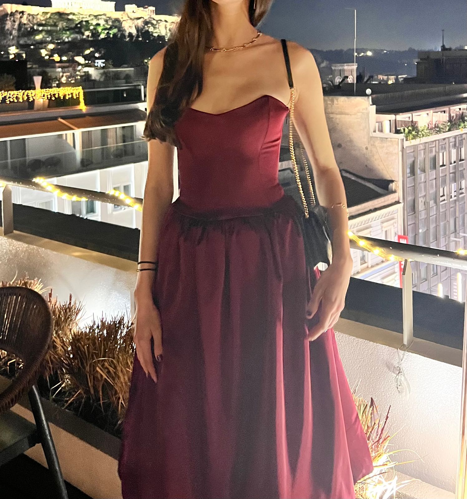 Gloriana Convertible Bow-Detail Bubble Hem Midaxi Dress in Wine Red | Oh Polly Gloriana Convertible Bow-Detail Bubble Hem Midaxi Dress in Wine Red | Oh Polly