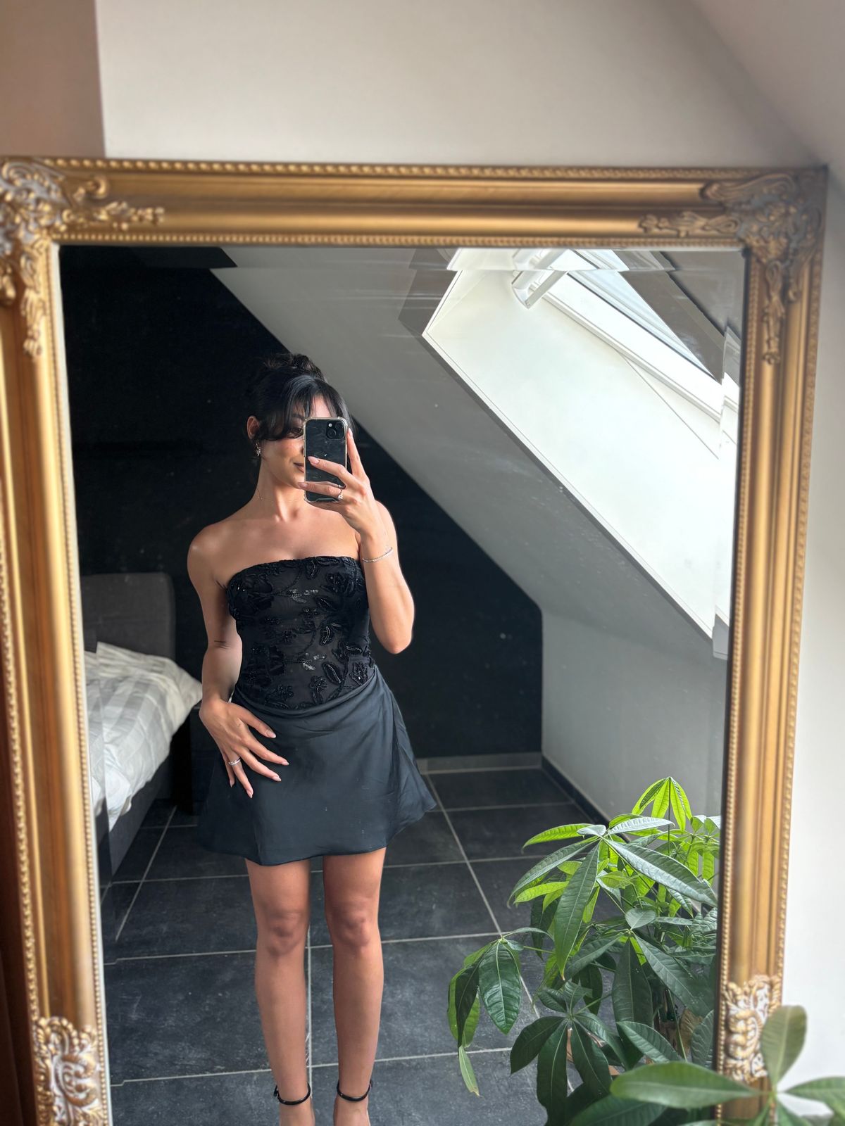 alamour the label celine mini dress Celine Off Shoulder Mini Dress | Afterpay | Klarna