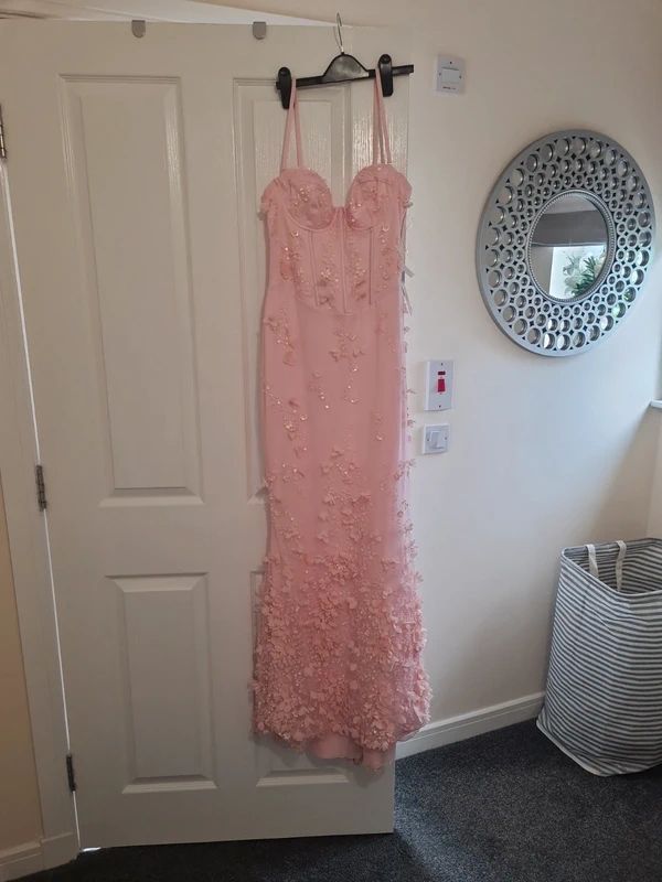 Amal Lace-Up Corset Maxi Dress in Soft Pink | Oh Polly Amal Lace-Up Corset Maxi Dress in Soft Pink | Oh Polly