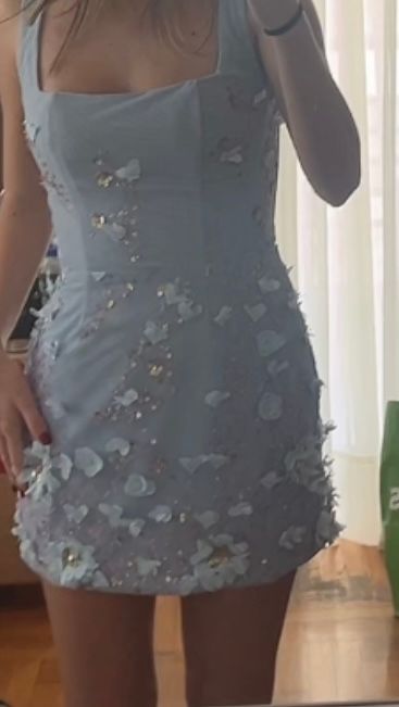 Briar Embellished Corset Mini Dress in Sky Blue | Oh Polly Briar Embellished Corset Mini Dress in Sky Blue | Oh Polly