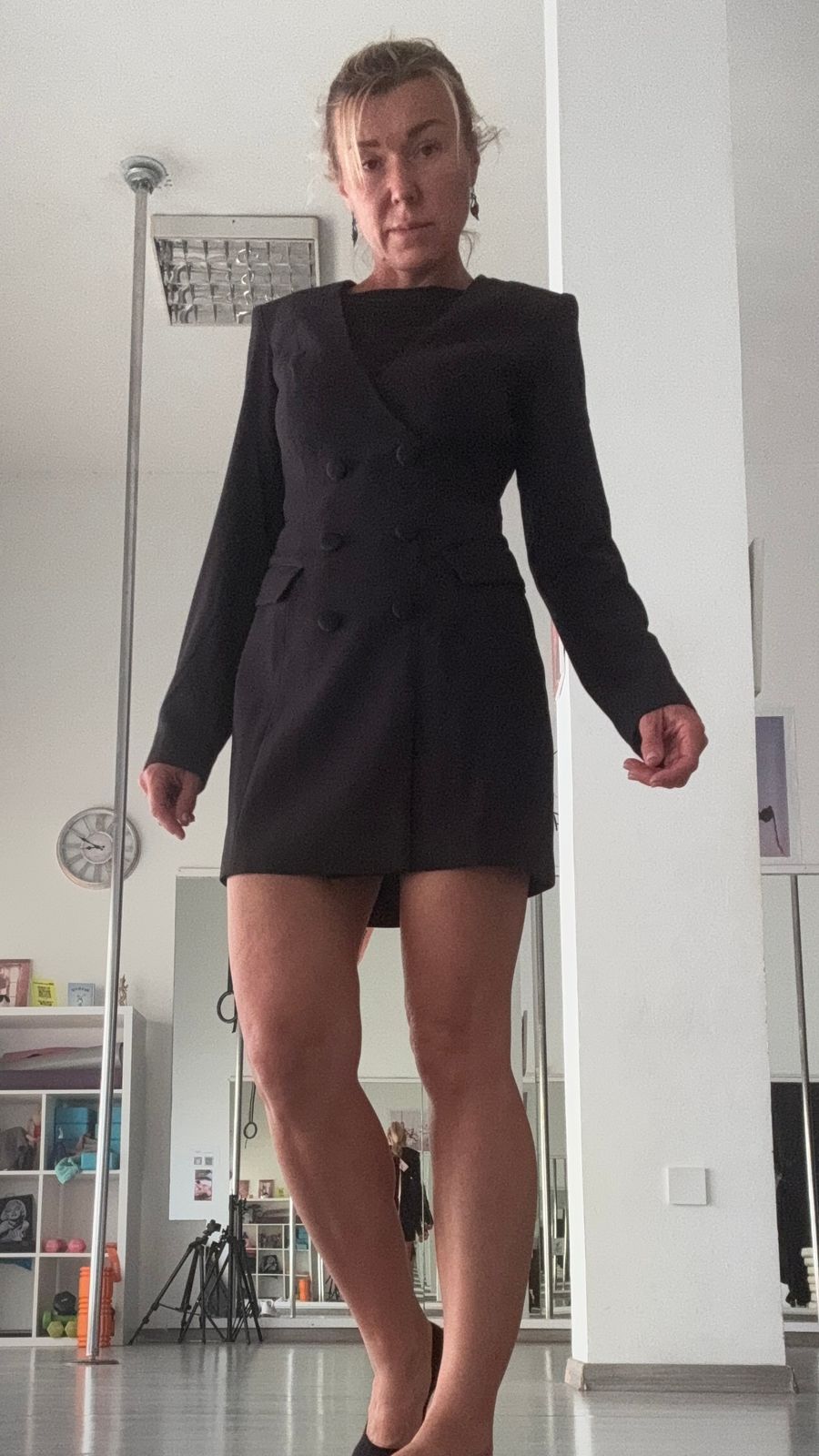black halo olympia blazer mini dress Elvira Mini Dress main image 1