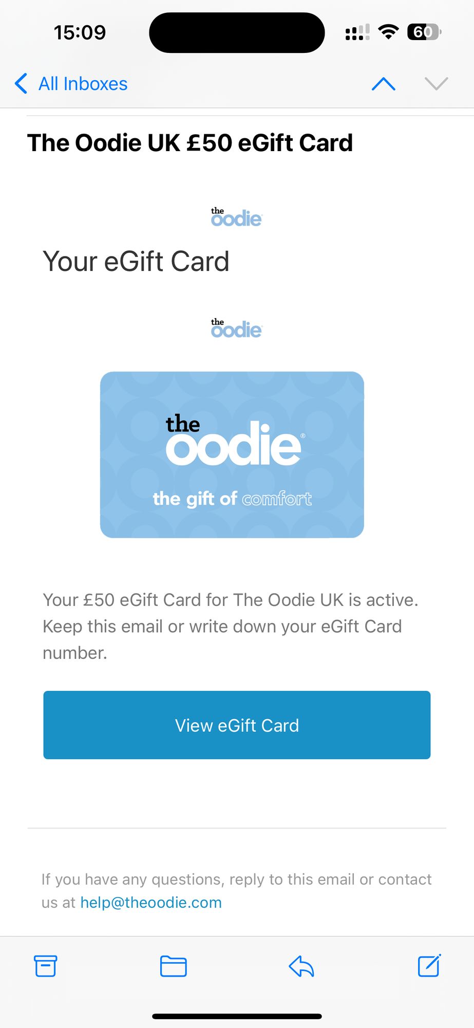 Oodie™ Gift Card – The Oodie UK