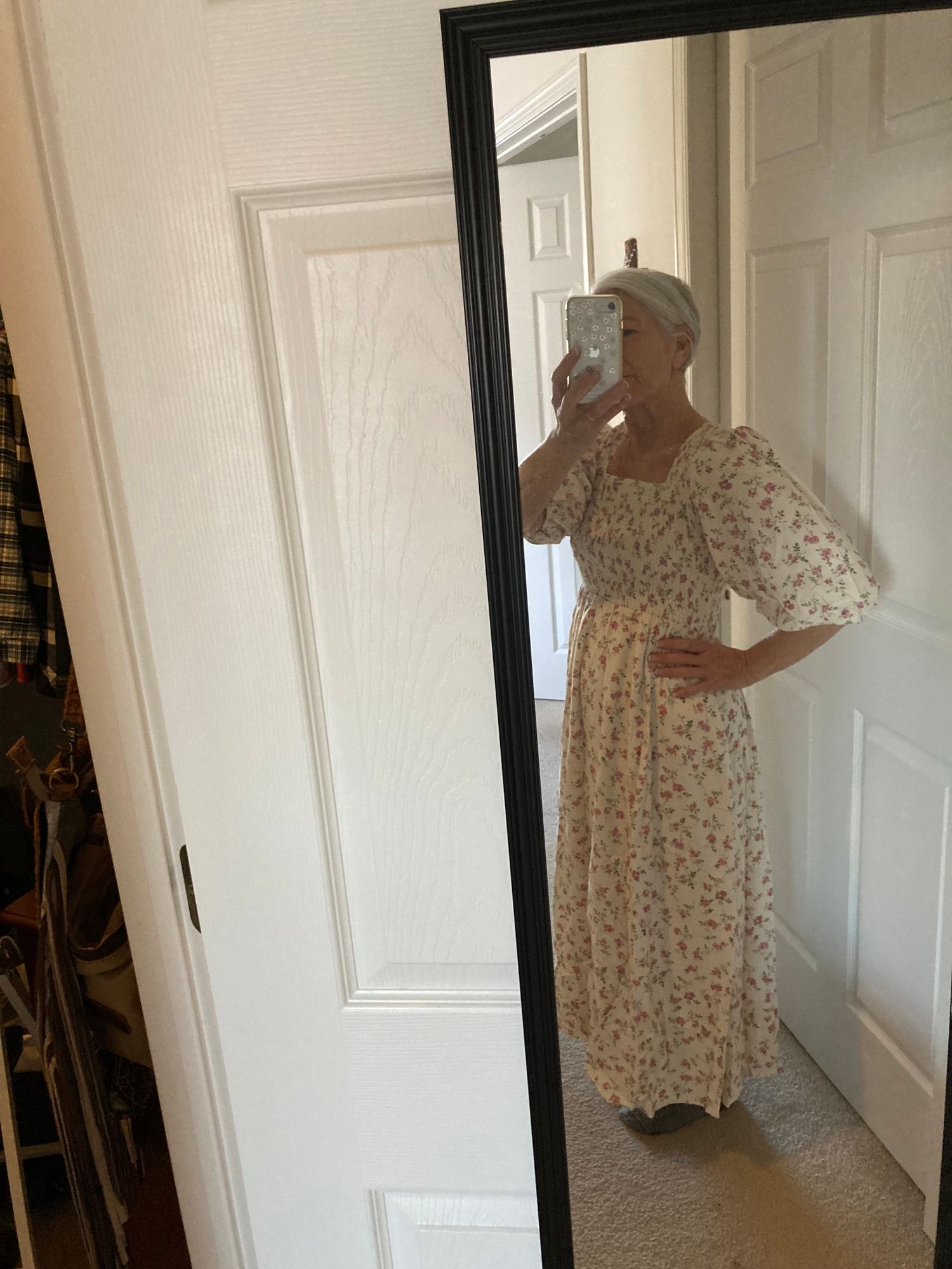 Kayleen Smocked Bodice Maxi Dress - FINAL SALE  Inherit Co.