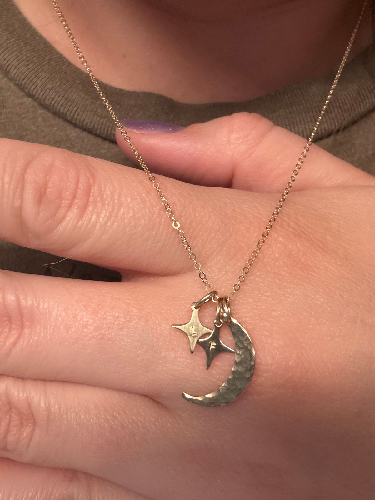 Moon & Stars Necklace – GLDN