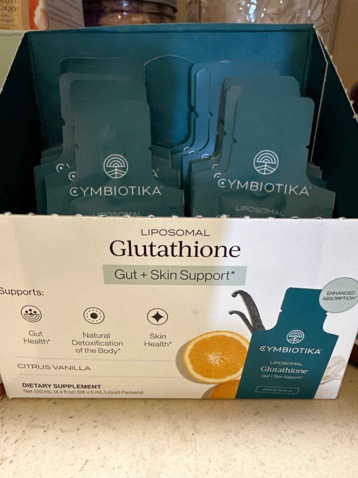 Glutahione - 10 Weeks to Younger Looking Skin  CYMBIOTIKA