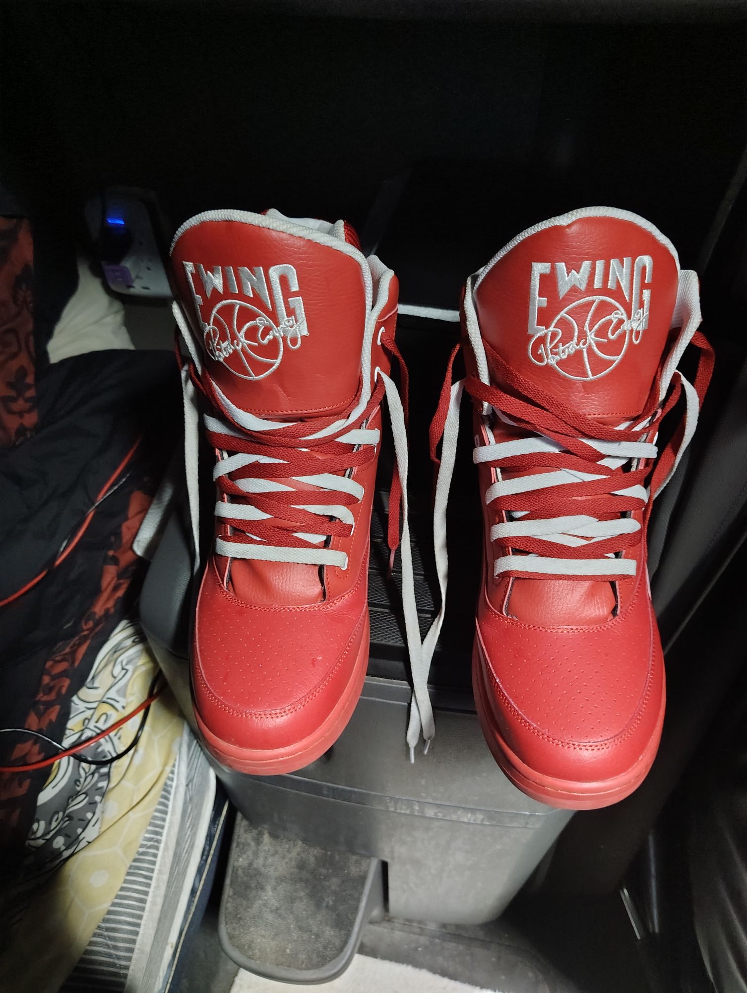 PATRICK EWING ATHLETICS 33 HI OG Scarlet Red/White Size 8.5 Men main image 4