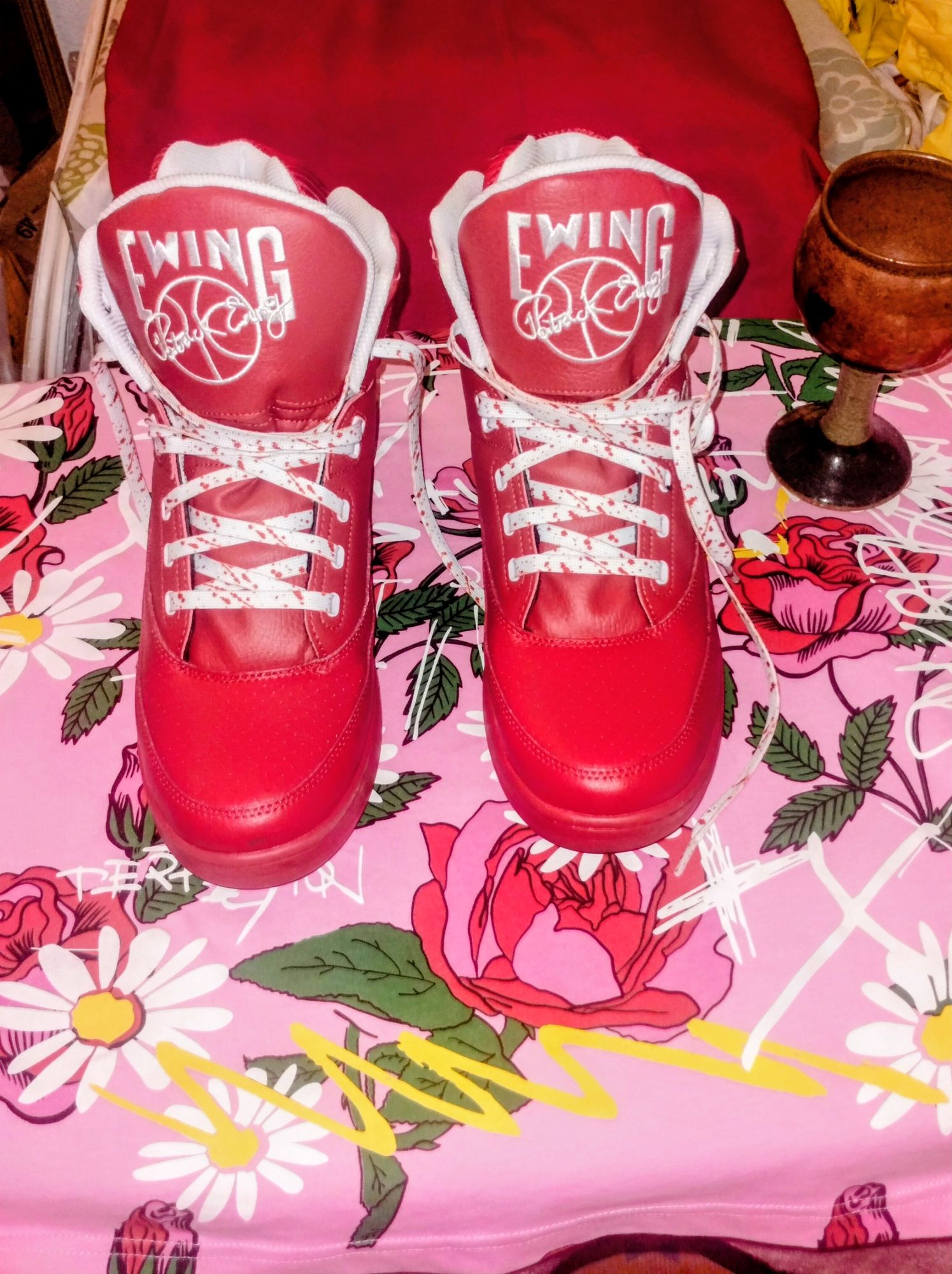 33 HI OG Scarlet Red/White – Ewing Athletics display picture 3