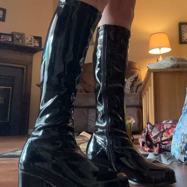Funtasma Retro-300 in Black – Pleaser Shoes display picture 1