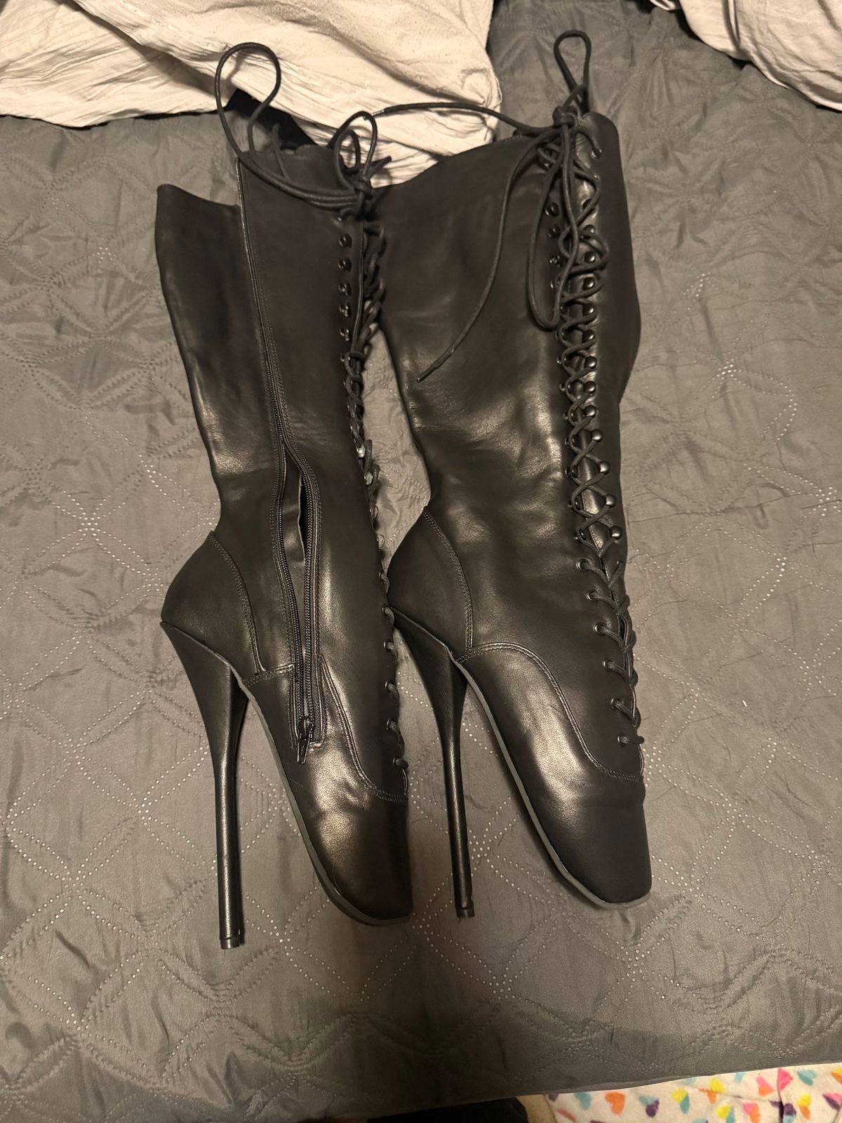Devious Ballet-2020 in Black – Pleaser Shoes