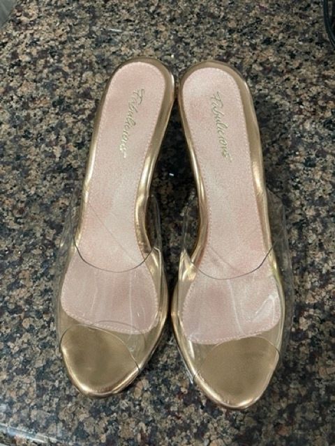 Sandales à Talons Fabulicious Belle-301 - Taille 10 US - Talon 3 Pouces - Argent - Neuves Avec Emballage