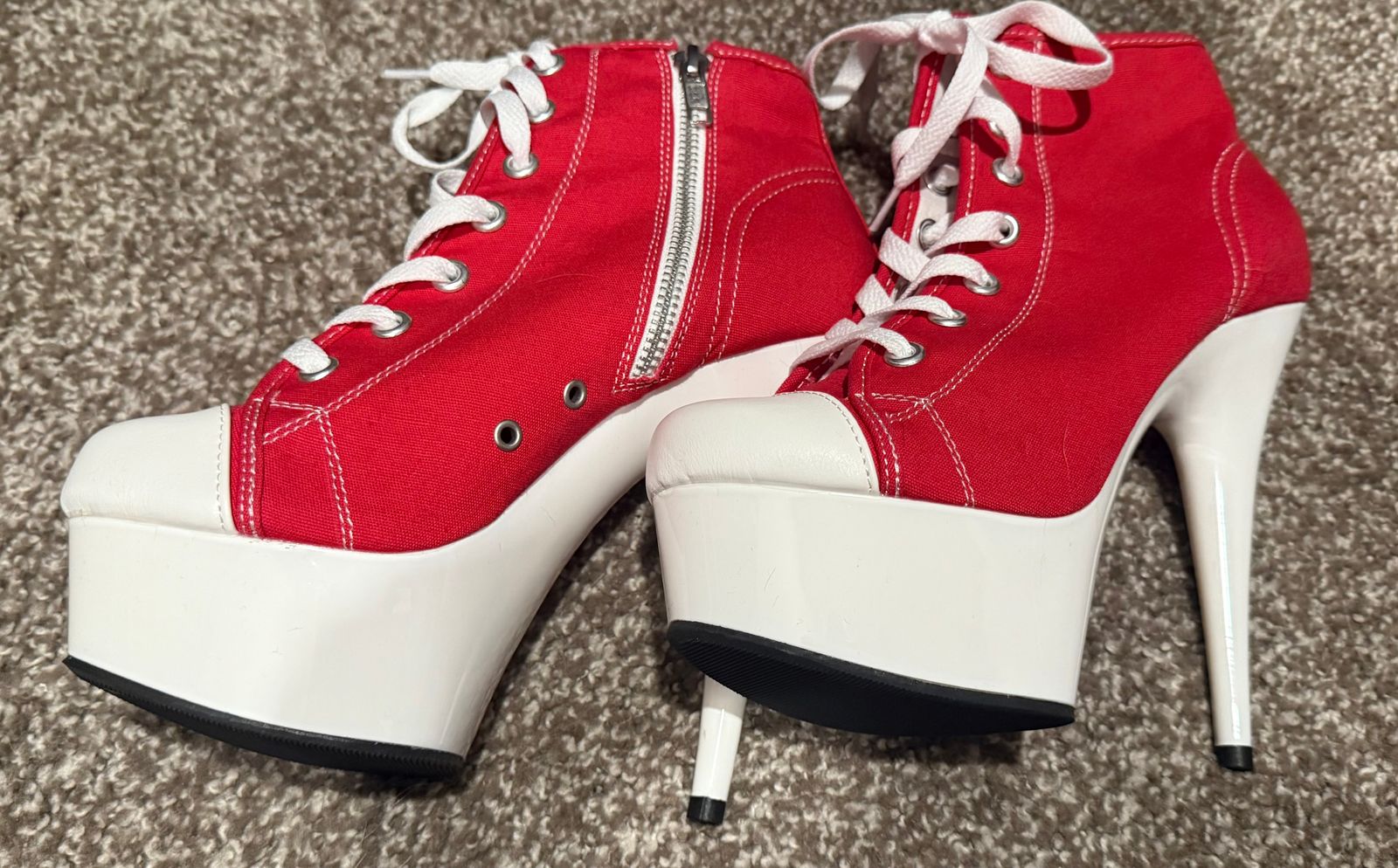 Pleaser Sneaker Pleaser Converse Heels 7