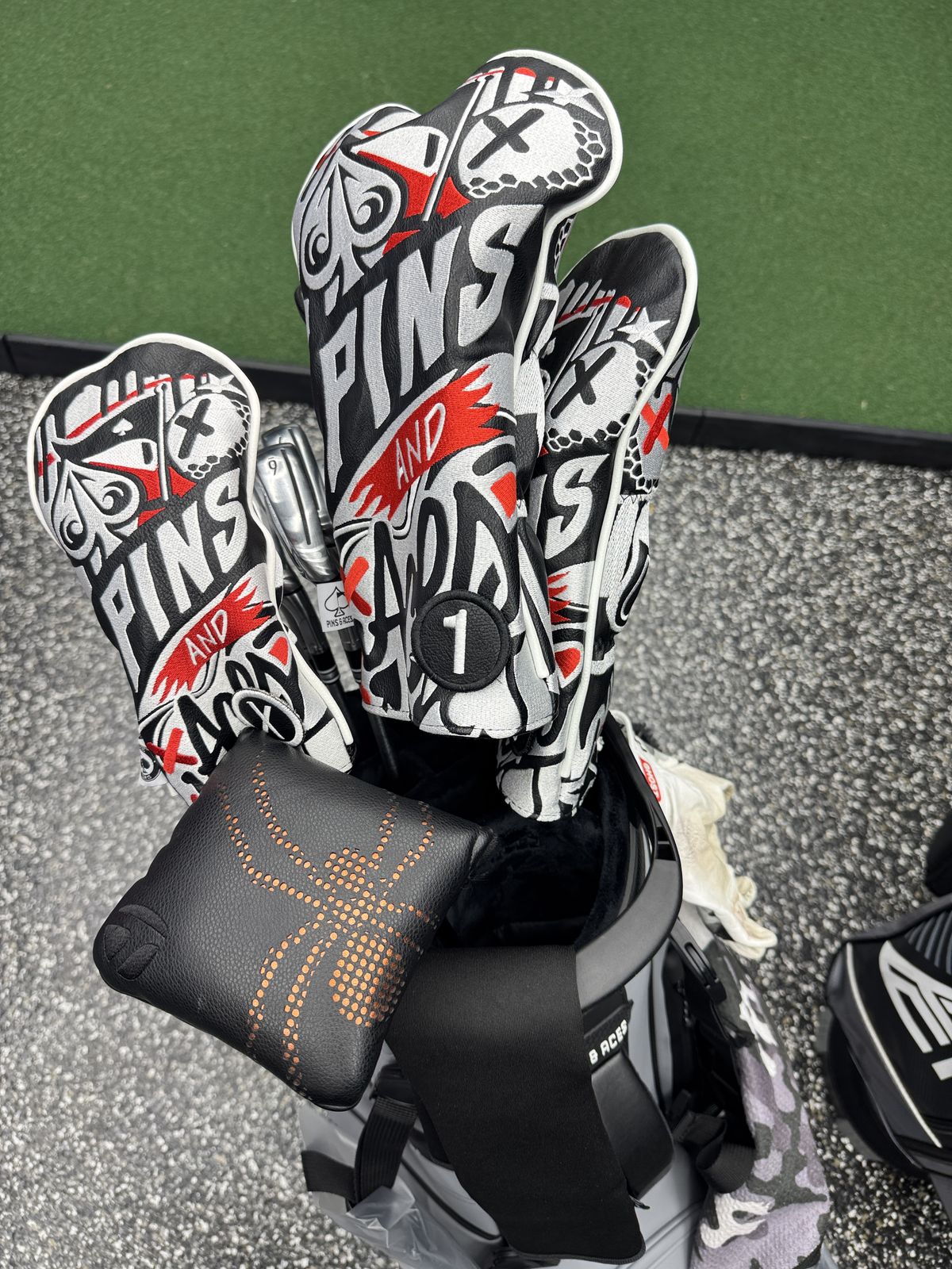 Coca-Cola Headcover Set | Bold Synthetic Leather | Fits All 