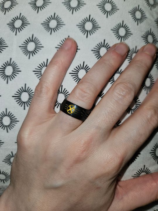 wedding band matching marvel rings