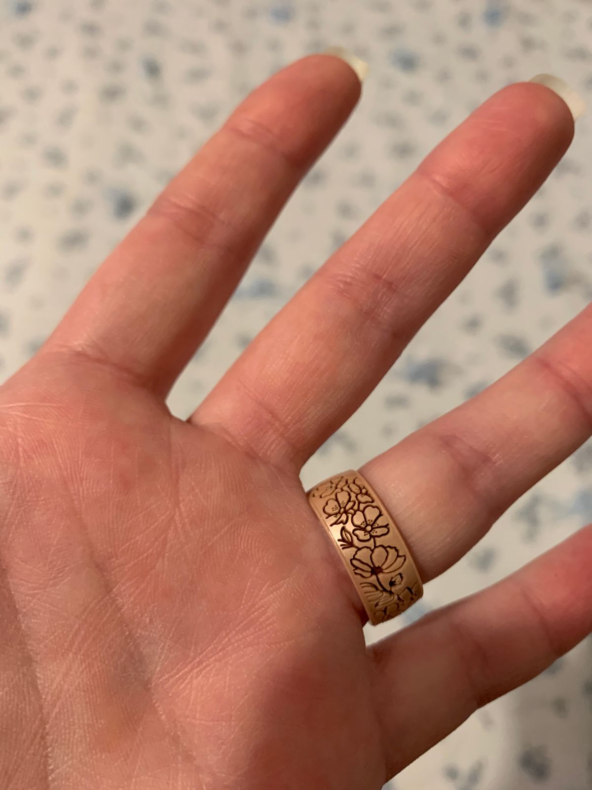 Camellia + Cosmos Ring - Rose Gold