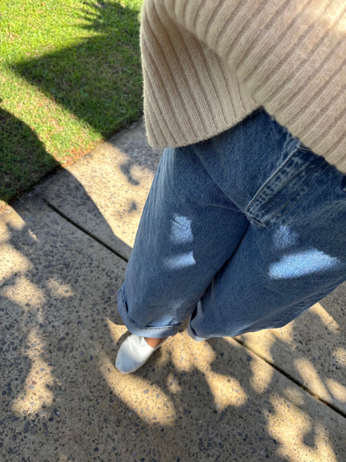 Womens Boyfriend Jean Dark Stone | Assembly Label