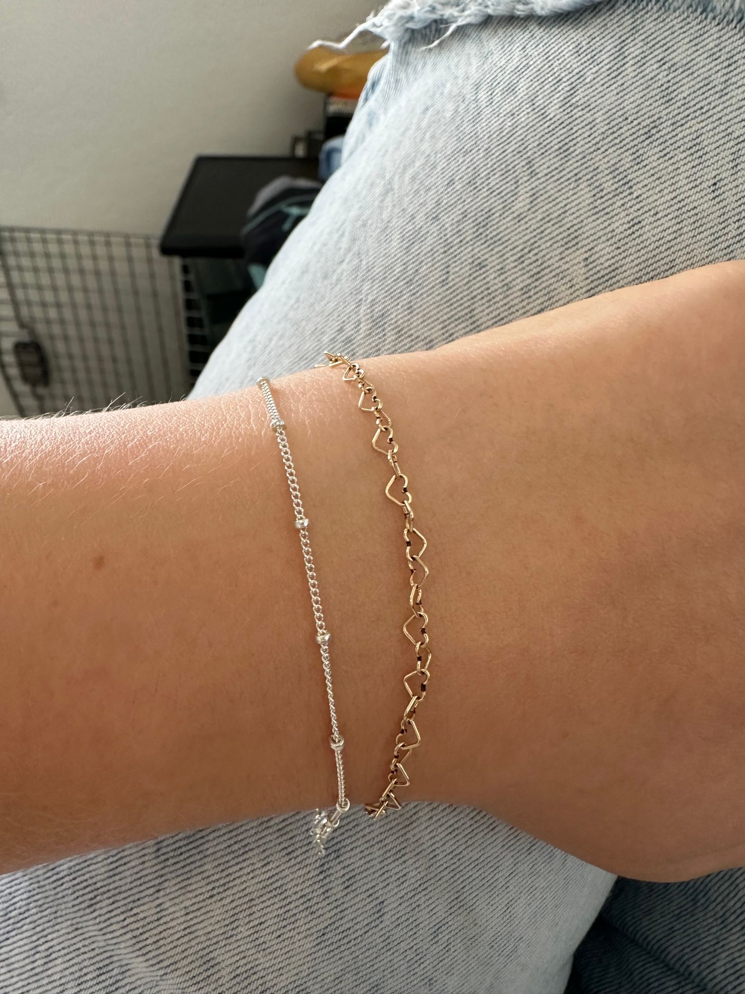HUMAN MADE HEART SILVER BRACELET GOLD 【公式通販】
