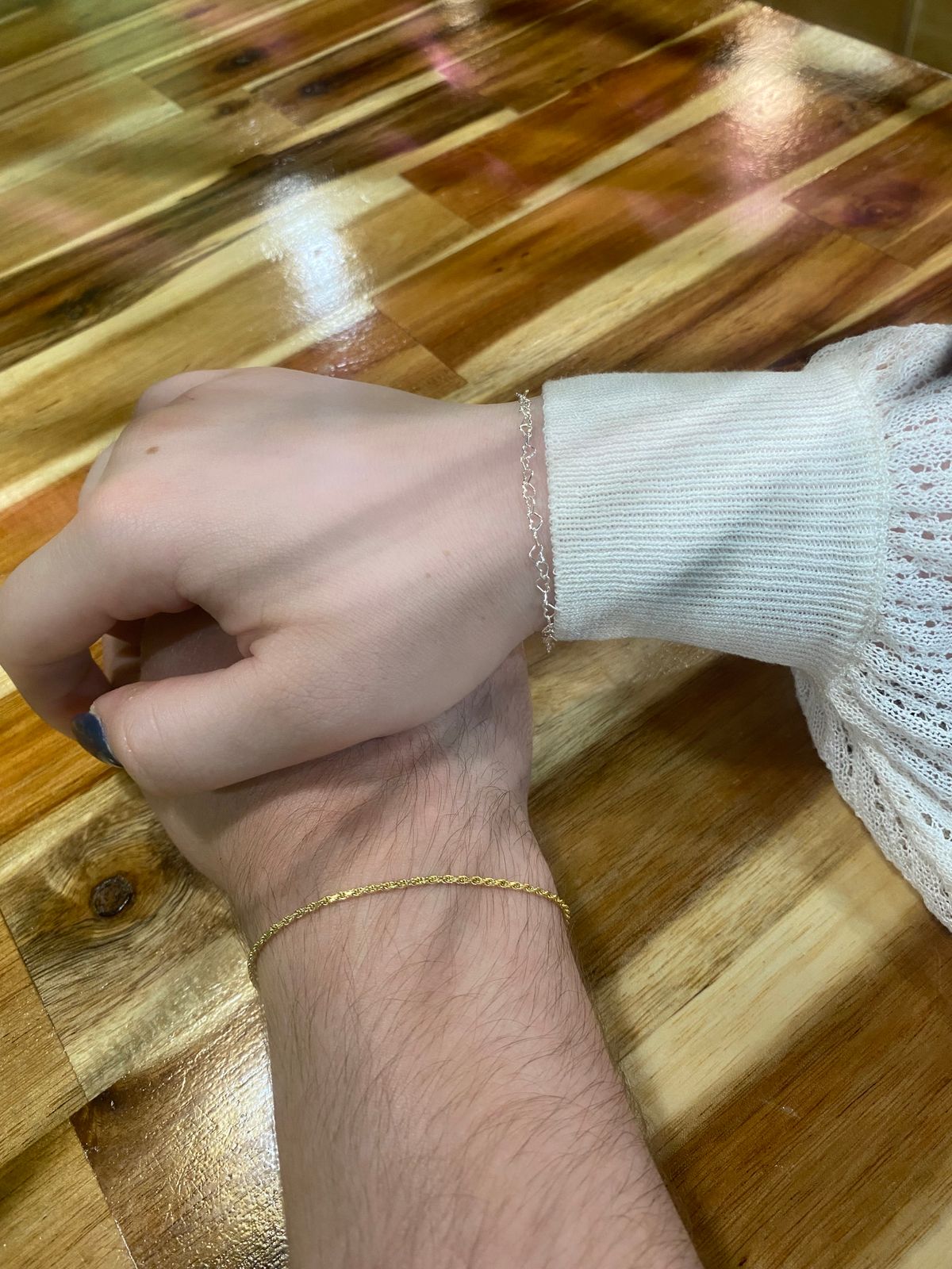 Heart Chain Bracelet | Made By Mary