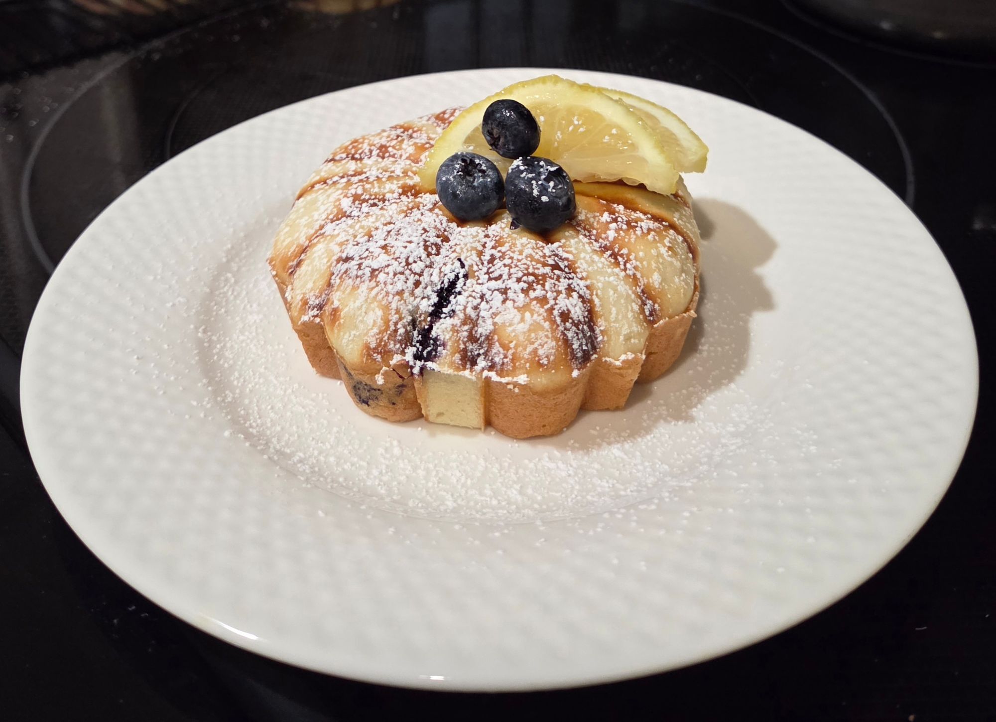 Appareil à Mini Bundt Cakes DASH Aqua – Plaque Antiadhésive – Livret Recettes