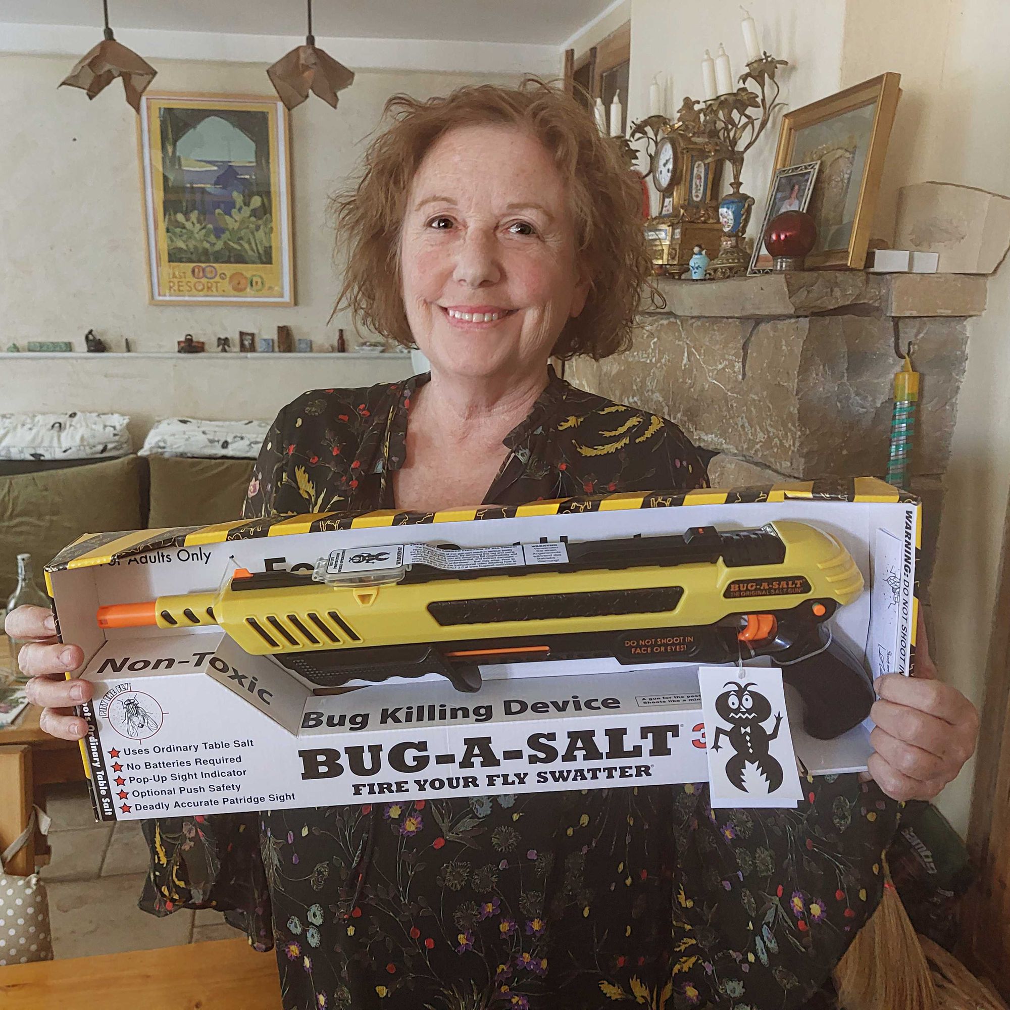 BUG-A-SALT Yellow 3.0 - Salt Gun - Geel BUG-A-SALT Yellow 3.0 - Salt Gun - Geel