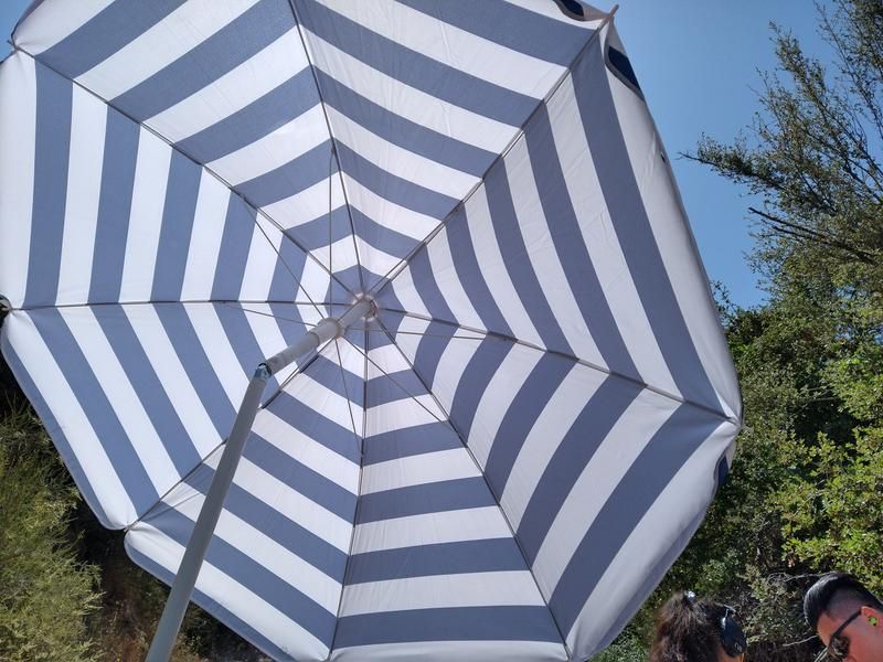 hayneedle offset patio umbrella Aoodor 10 Ft Hanging Umbrella, Large Cantilever Market with Base, Easy Tilt Adjustment and Polyester Shade for Lawn, Beach,Yard and Poolside, Brown : Patio, Lawn & Garden turn your outdoor dining Color:Shell Yellow cream colored Clearance Union Binding Company