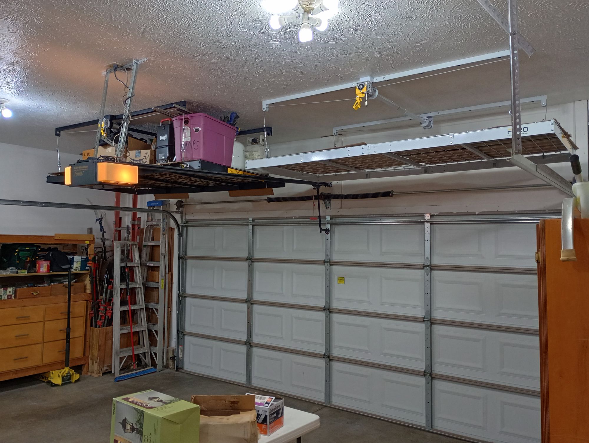 SafeRacks 3ft x 6ft Overhead Garage Storage Rack for Home Garage