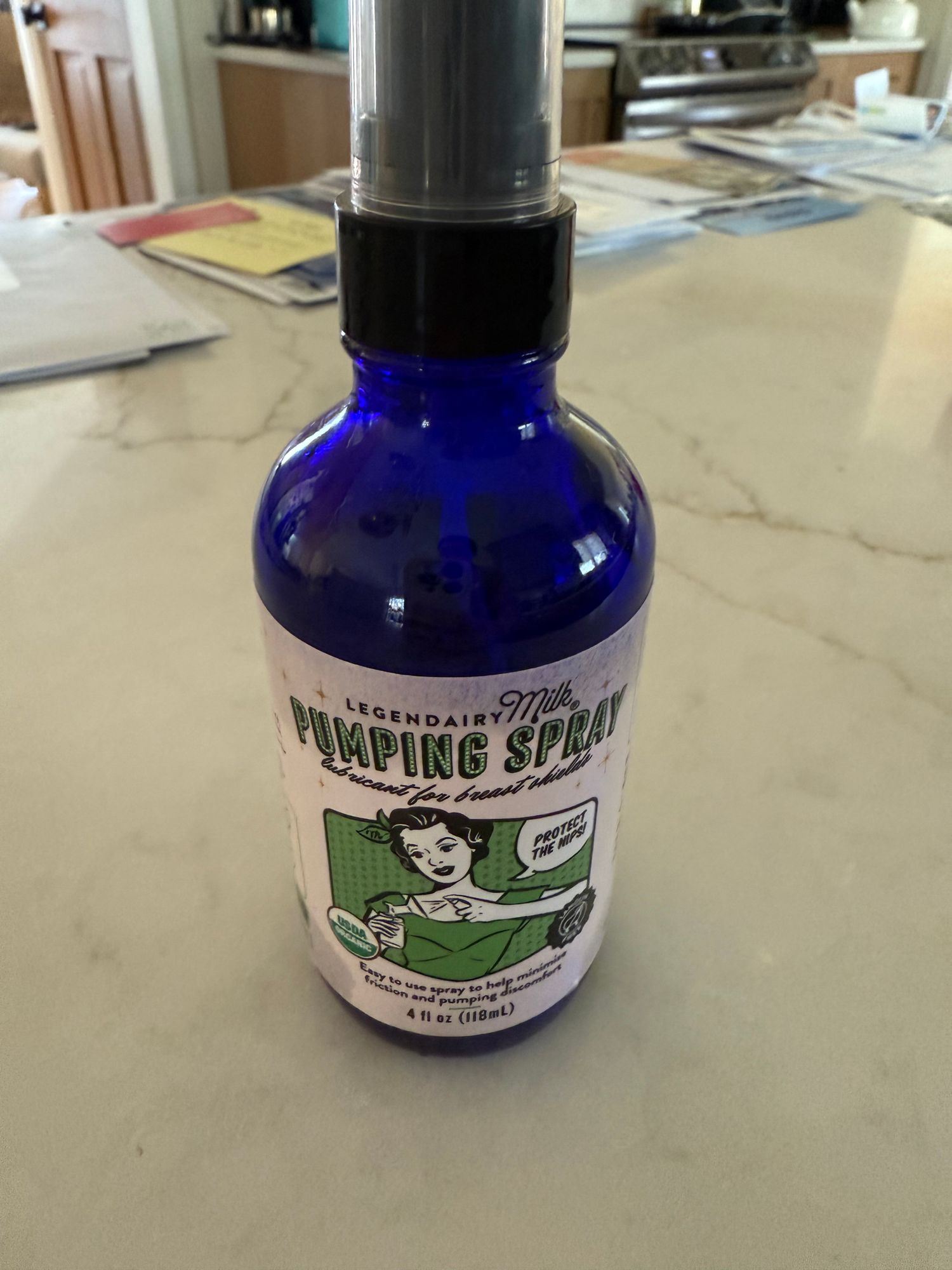 Natural Pumping Spray to Lubricate Your Flanges | Legendairy Milk