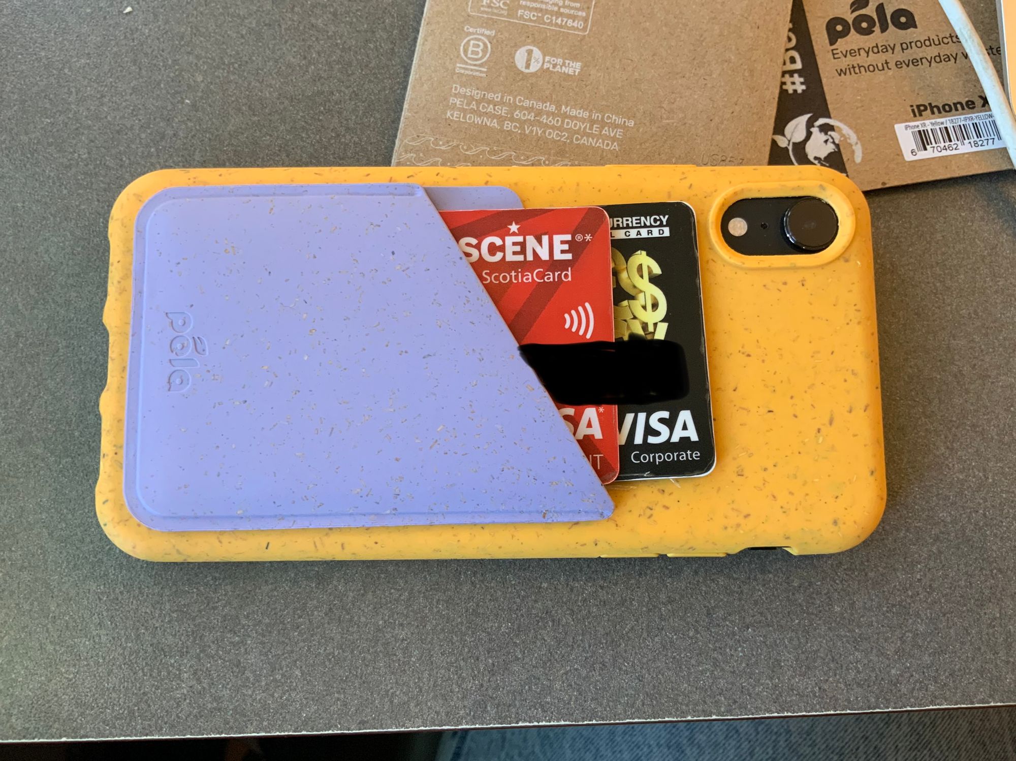 Phone Card Holder - Lavender  Pela Case