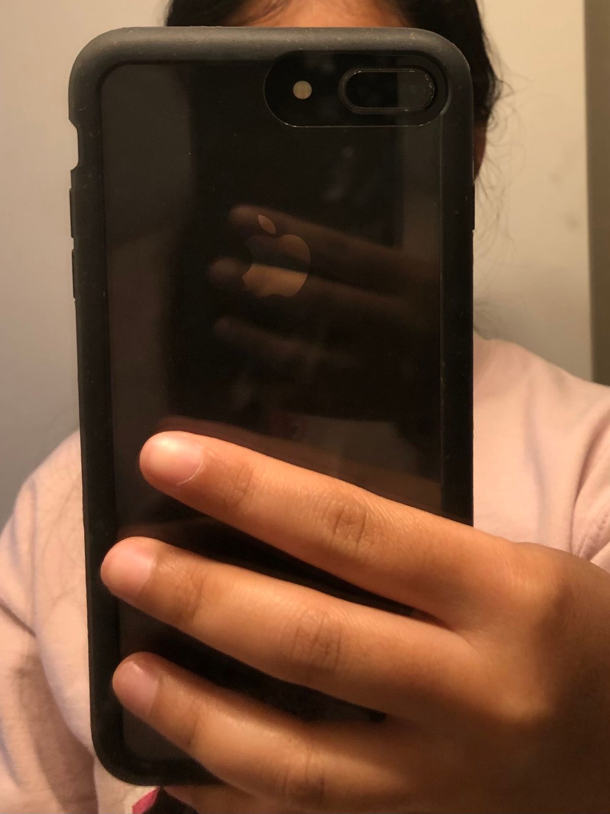 Clear iPhone 13 Pro Max Case with Black Ridge  Pela Case
