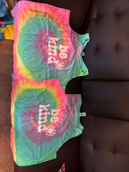 Tie Dye The Original Comfy Jr Derek Heart Juniors Brushed Yummy