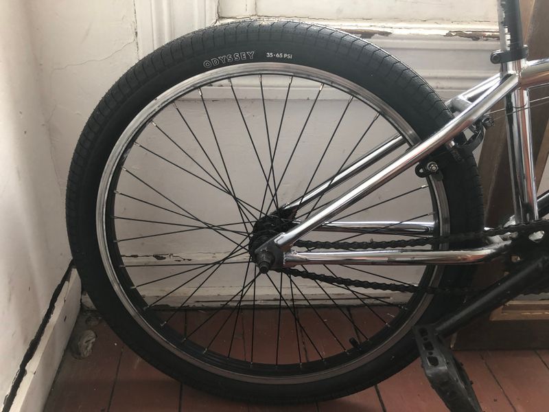 Odyssey Path Pro Pneumatico BMX 24x2.2 Nero – Battistrada Liscio, Gomma Extra Aderente