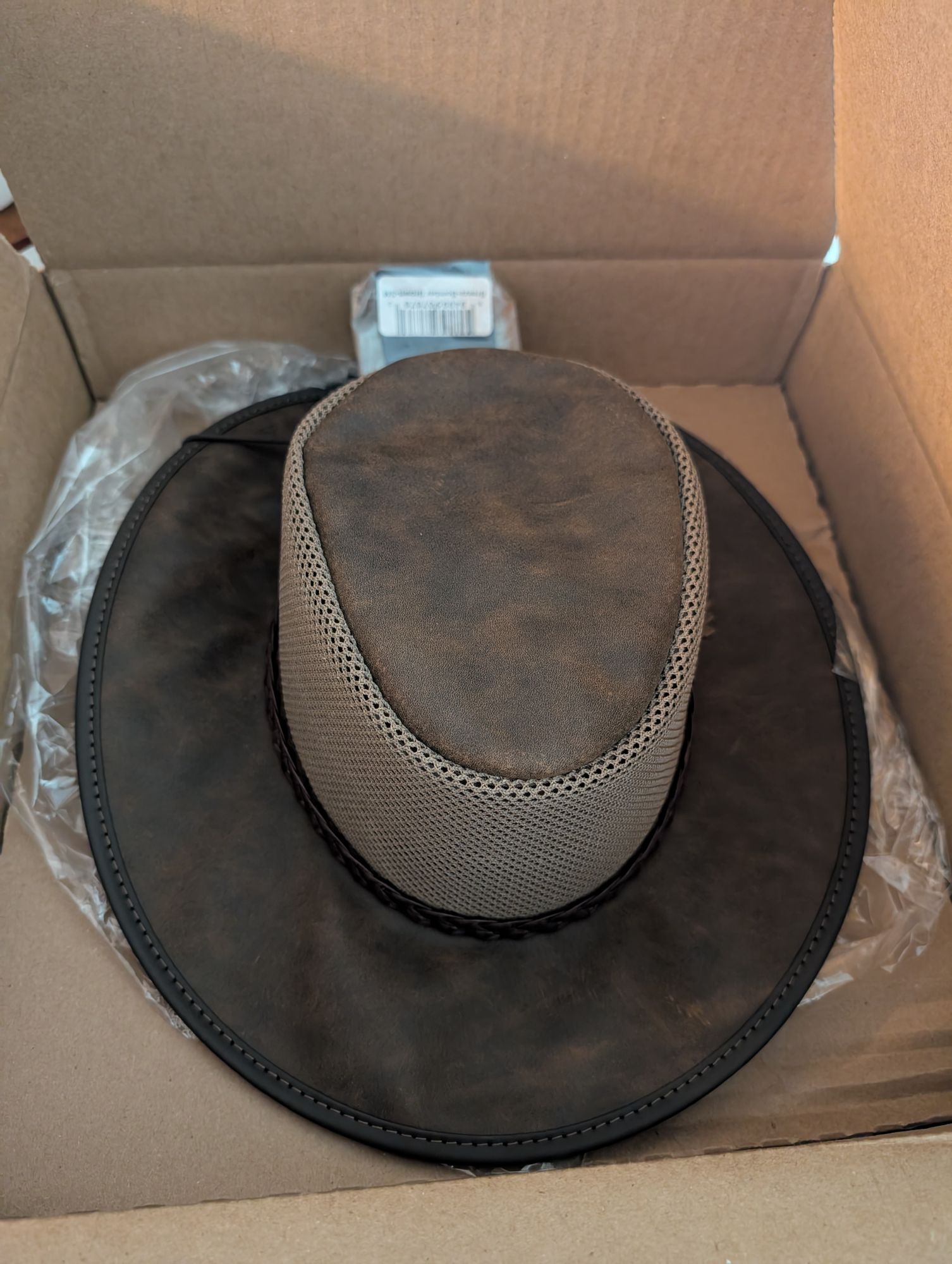 Breeze | Womens Latte Suede Wide Brim Sun Hat – American Hat 