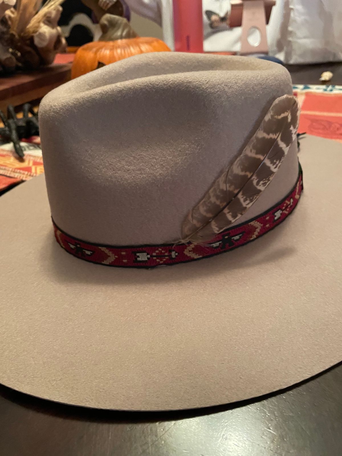 American Hat Makers Wool Felt Rancher Hat NWOT Size L 59cm Western Boho Beige American Hat Makers | Sand *ON SALE *NOT ELIGIBLE FOR  main image 4