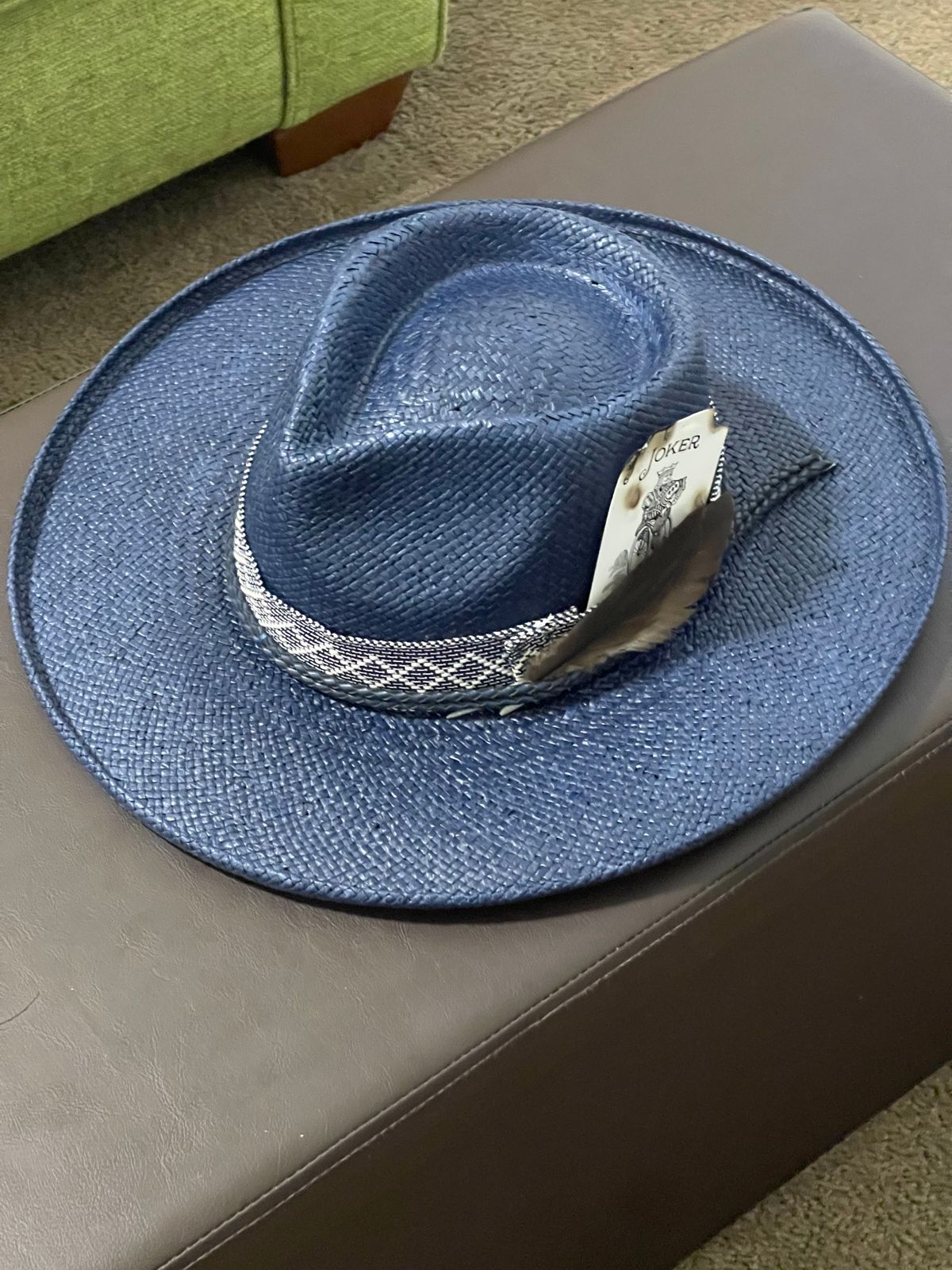 Horseshoe Bay | Mens Turquoise Sun Straw Hat – American Hat 