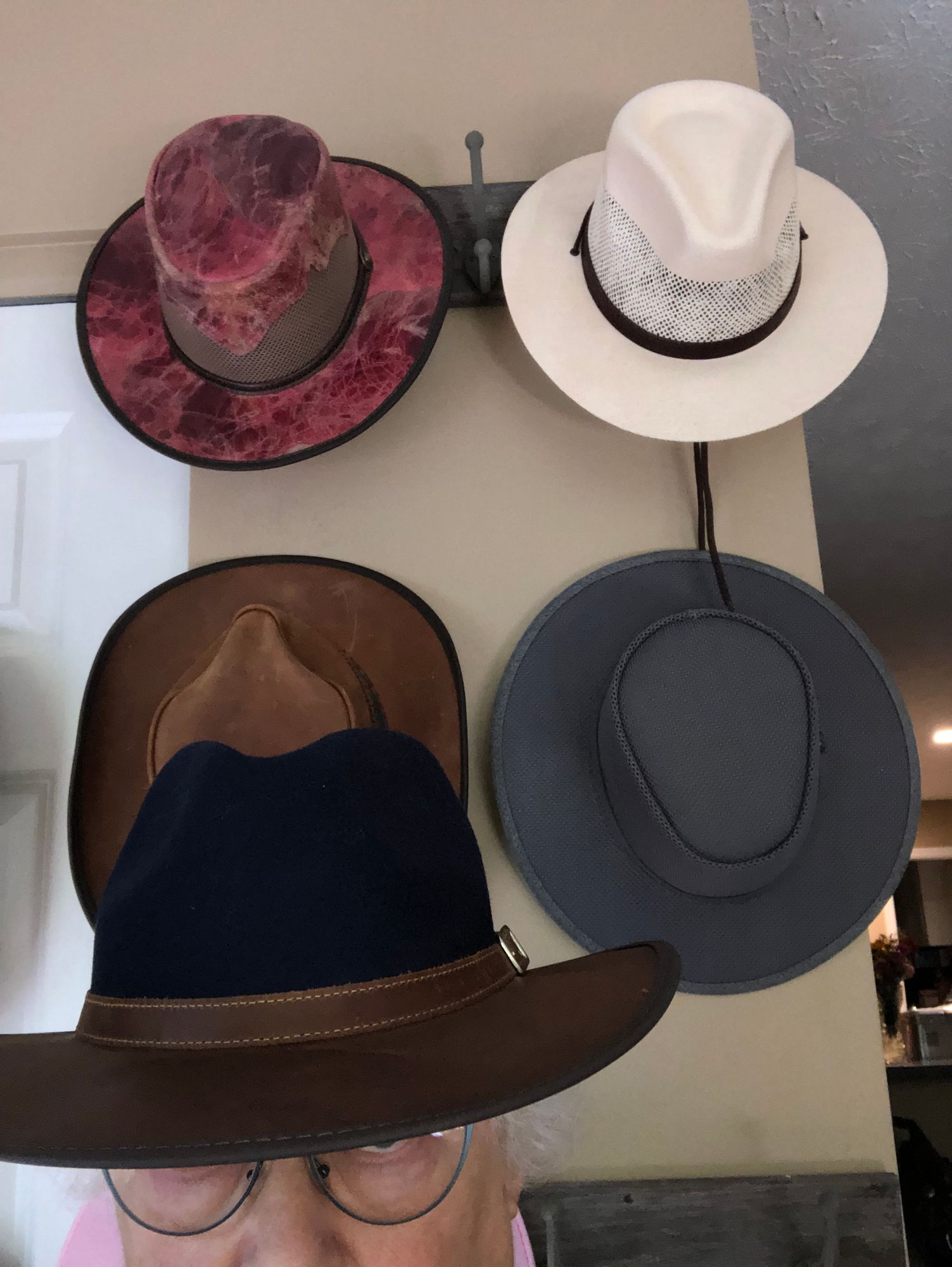 Summit | Womens Coal Felt Leather Fedora Hat – American Hat 