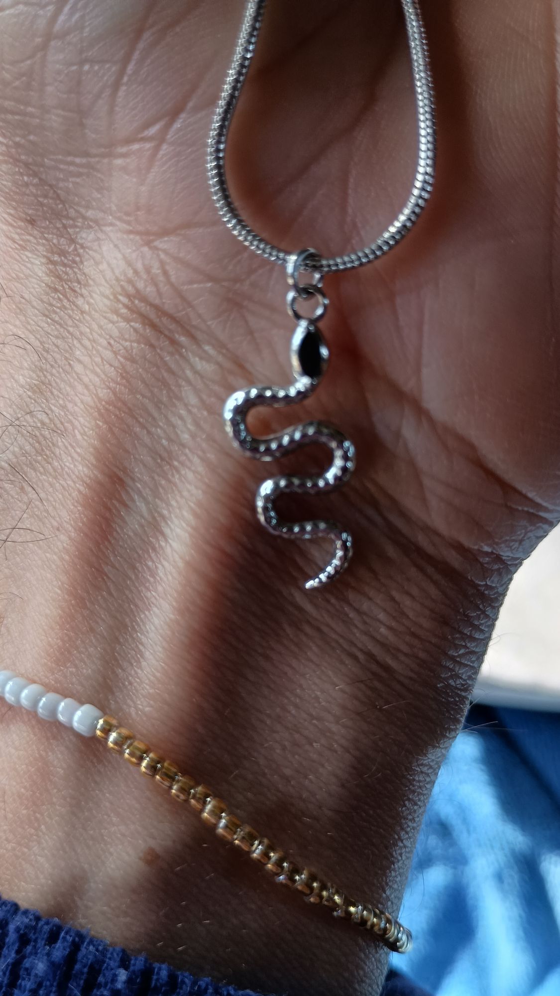 Gold Snake Pendant Necklace Statement Necklace Uncommon James