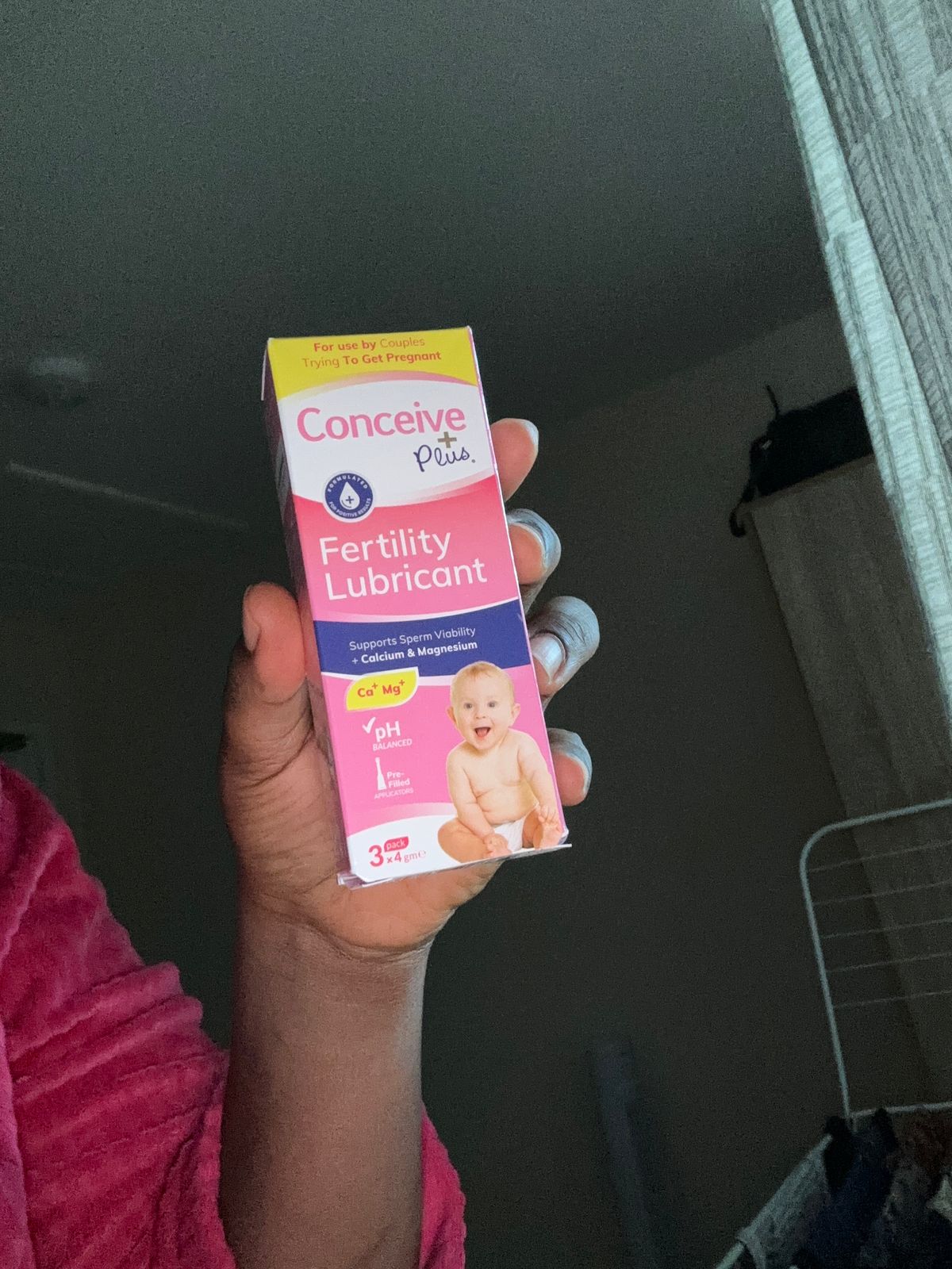 Fertility Lubricant For Trying To Conceive CONCEIVE PLUS Fertility Lubricant  – Sperm-Friendly, PH Balanced With Magnesium & Calcium, 75ml Tube