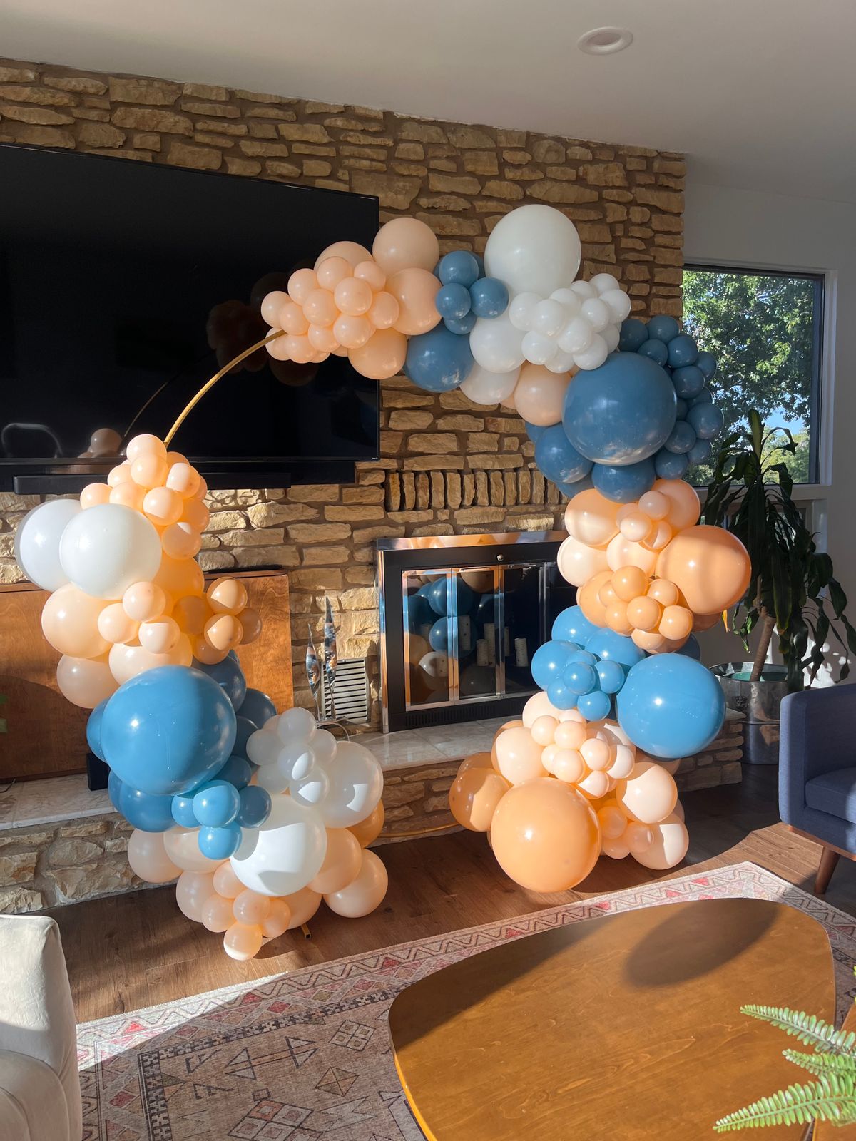 Ballons En Latex Bleu Nuit Métallisé Tuftex 36 - Lot De 10, Neufs