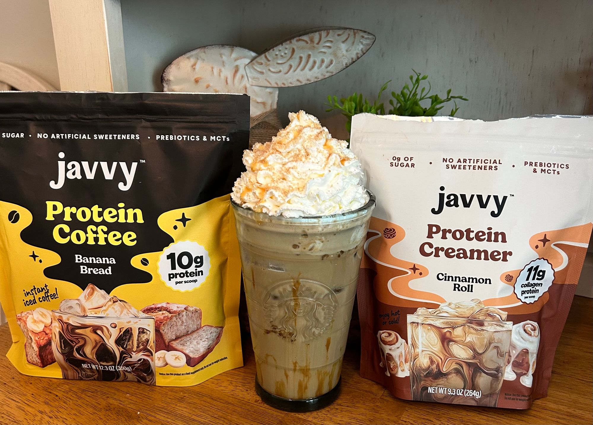 Protein Creamer - Caramel & Hazelnut Duo - 2 Bags | Javvy Coffee
