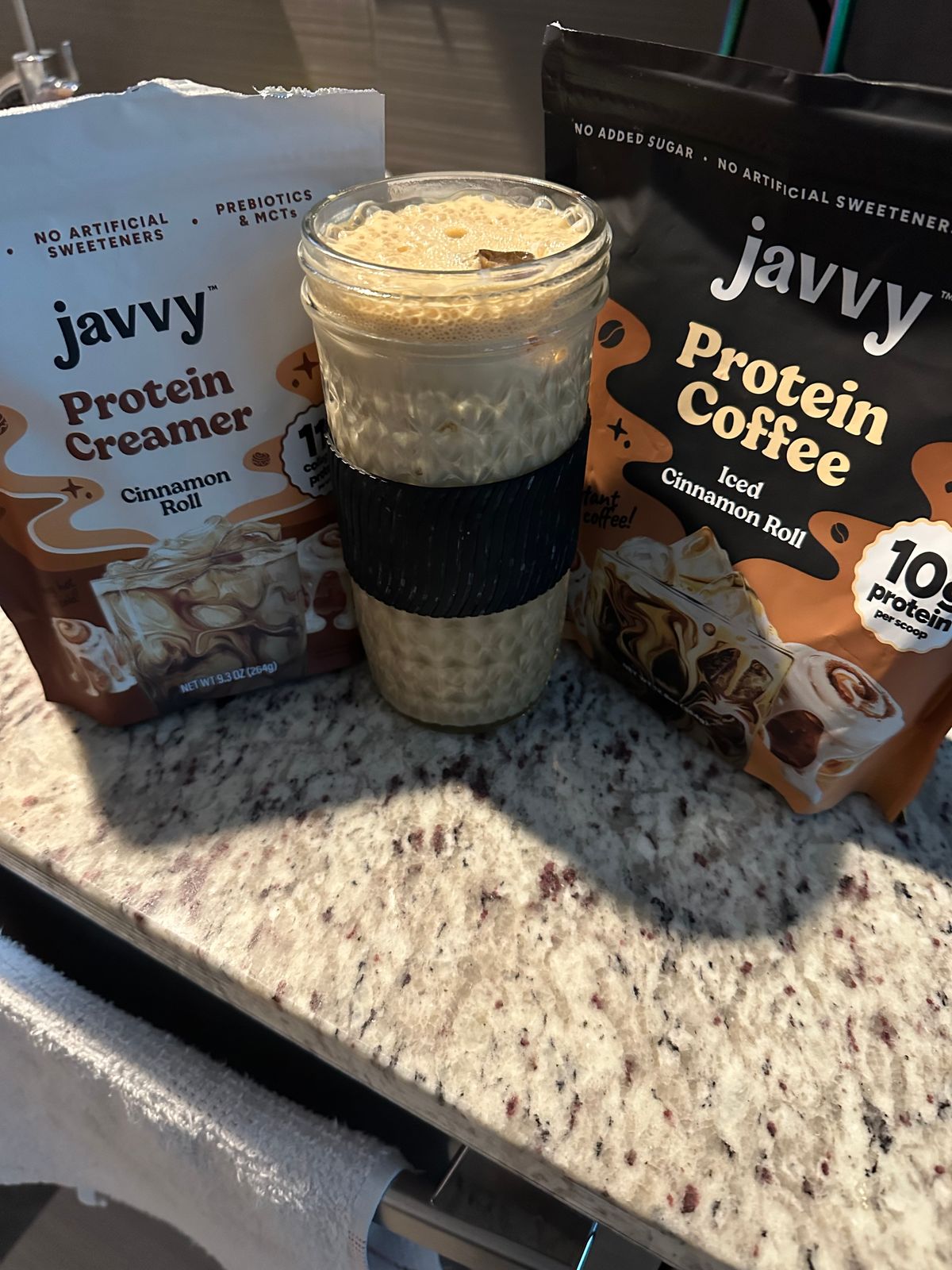 Protein Creamer - Caramel & Hazelnut Duo - 2 Bags | Javvy Coffee