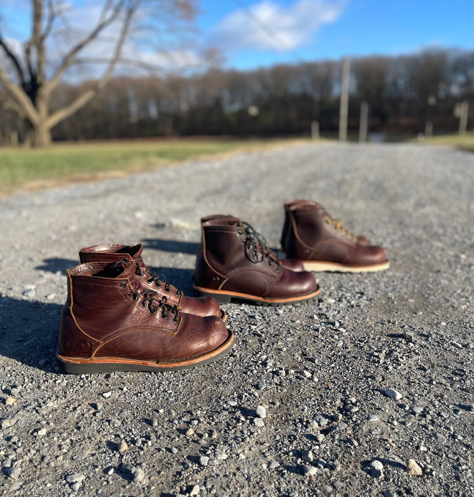 Origin Maine The American Bison 6” Leather Boots, Standard Lug, USA Made Size 10 Origin Maine American Bison Boots 6 main image 4