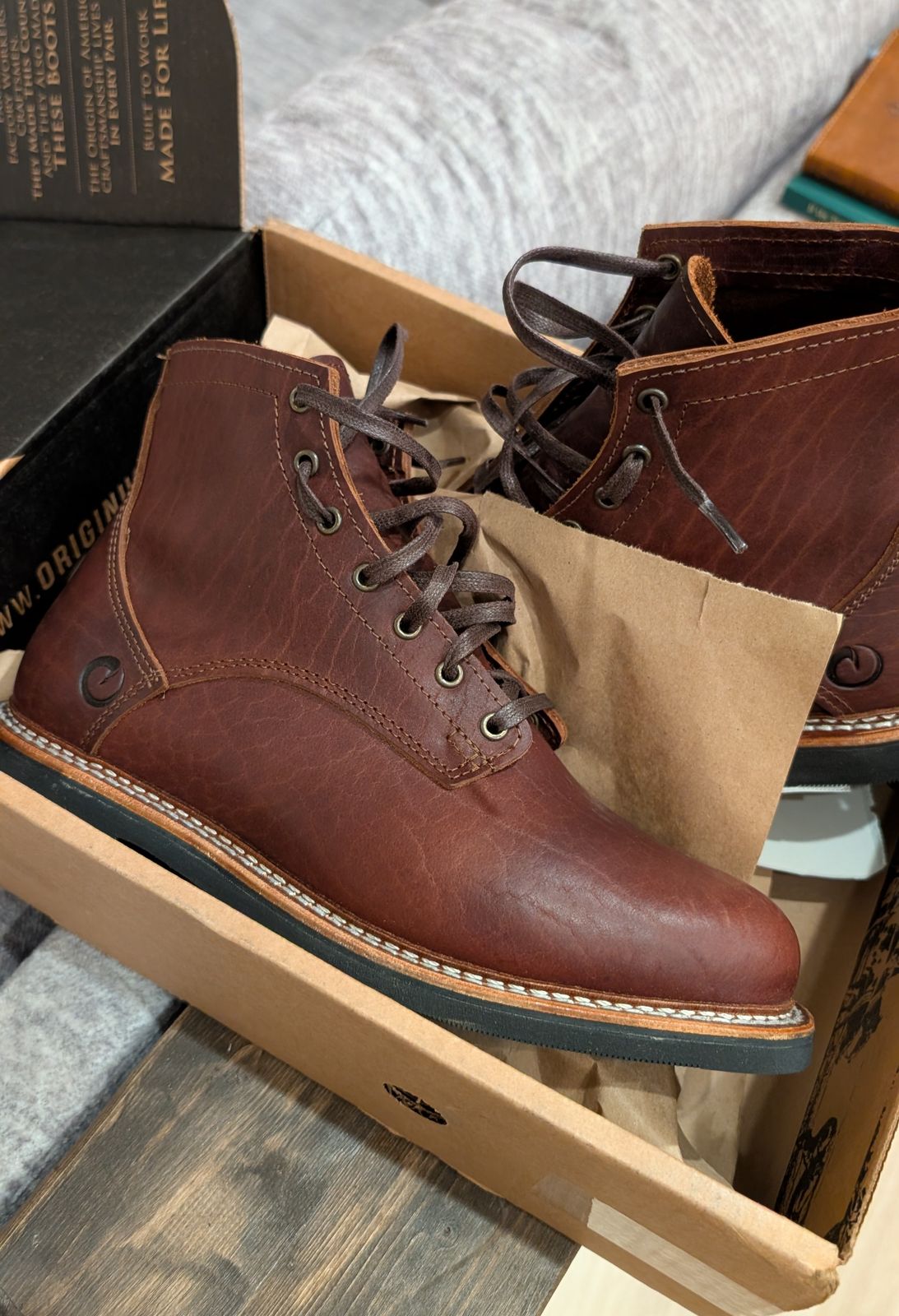 The Bison Lifestyle Boot by Origin® - Oxford – ORIGIN display picture 2