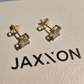 Square Stud Earrings Gold