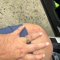 Women's Cuban Link Ring Gold