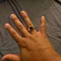 Circle Signet Ring - Gold