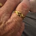 Paperclip Ring - Gold