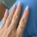 Women's Crossover Ring Gold