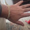 Iced Out Cuban Link Bracelet 10mm