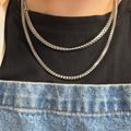 Cuban + Franco Chain Stack