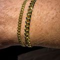 Women's Cuban Link Bracelet Stack